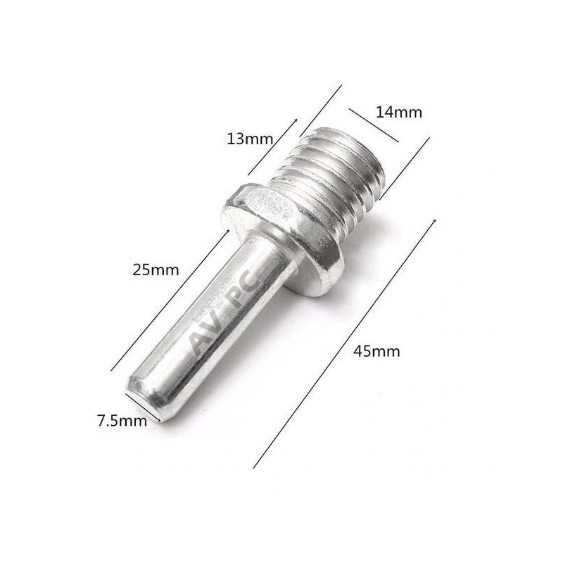 Adaptateur convertisseur M14 ROND pour perceuse électrique