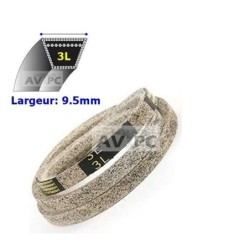 3L210 Courroie Renforcée Cablée Aramid Kevlar, Lg Ext 533mm