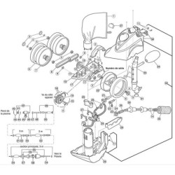 Courroie entrainement pour robot piscine POLARIS 380